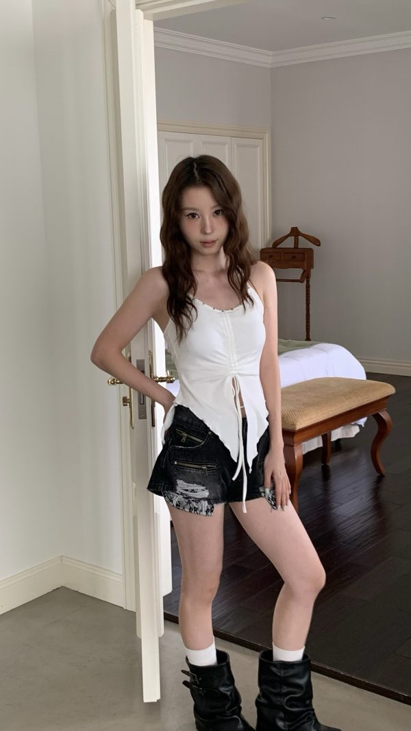 心動狙擊 不規則背心(有胸墊