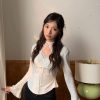 浪漫失序 純欲繞脖上衣(有胸墊