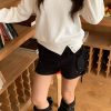 冷淡美學 斜肩大學t（真兩件式