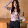 暗藏浪漫 v領真兩件(附蕾絲小可愛