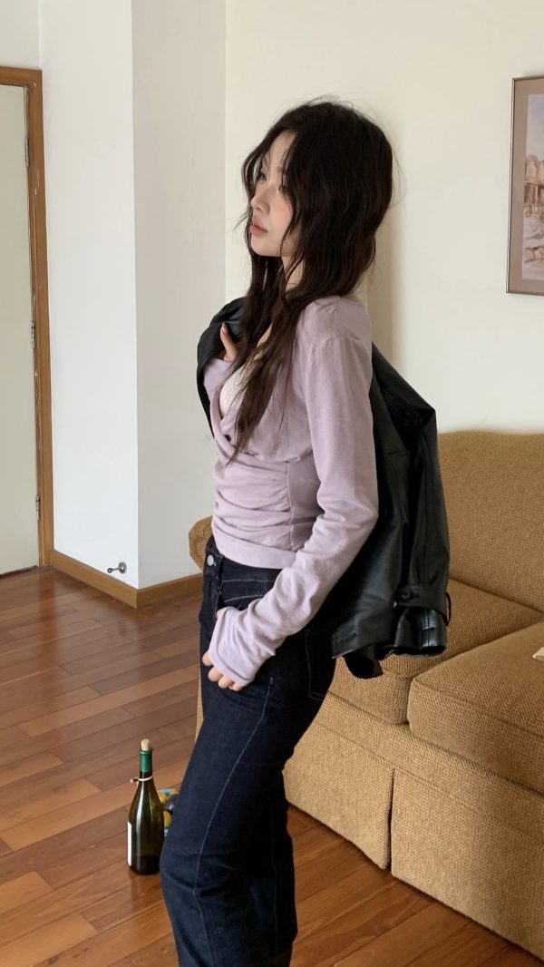 暗藏浪漫 v領真兩件(附蕾絲小可愛