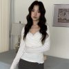 暗藏浪漫 v領真兩件(附蕾絲小可愛