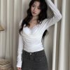 暗藏浪漫 v領真兩件(附蕾絲小可愛