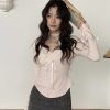 浪漫失序 純欲繞脖上衣(有胸墊