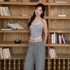 奶霜可可 排扣背心set(有胸墊