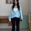 俐落輪廓 豐胯喇叭褲(版型正常