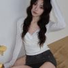 暗藏浪漫 v領真兩件(附蕾絲小可愛
