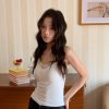 疊搭必備 蕾絲邊背心(有胸墊