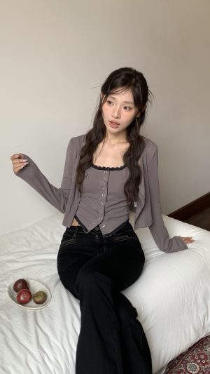 img_4661-3 奶霜可可 排扣背心set(有胸墊